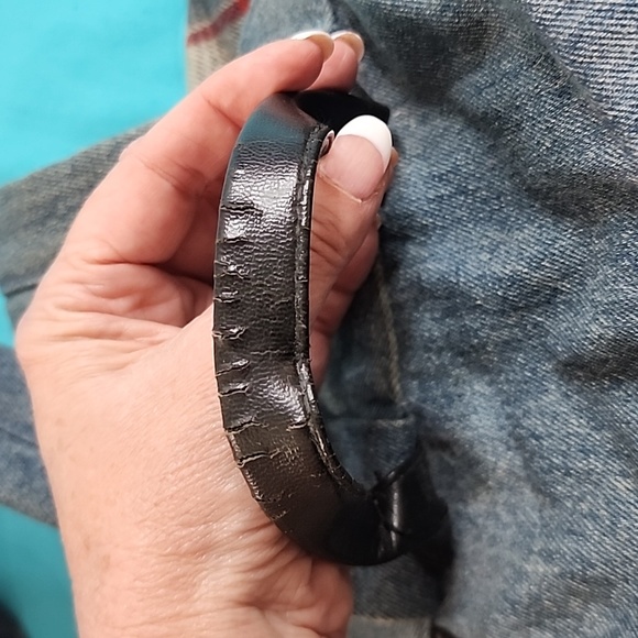 Club Montana Distressed Denim Large Drawstring Backpack - Picture 16 of 16